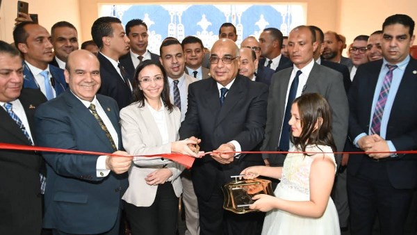 وزير العدل ومحافظ البحيرة يفتتحان محكمة كفر الدوار 