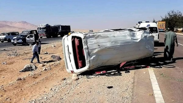 حادث وادي النطرون بالبحيرة حادث وادي النطرون بالبحيرة