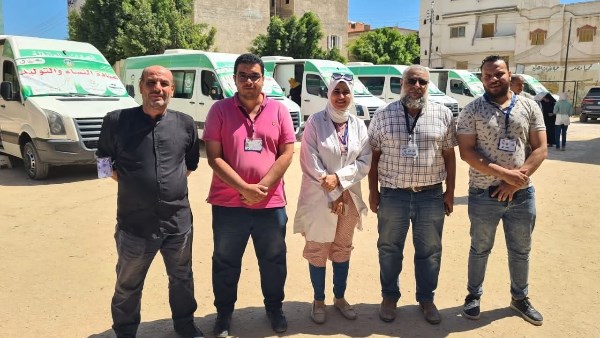 قافلة طبية مجانية بحوش عيسى 