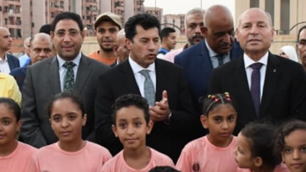 الدكتور أشرف صبحي وزير الشباب والرياضة، والدكتور ابراهيم صابر محافظ القاهرة