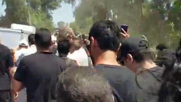 تشييع جنازة والد محمد الشناوى