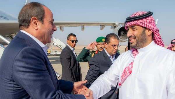 الرئيس السيسى  ومحمد بن سلمان