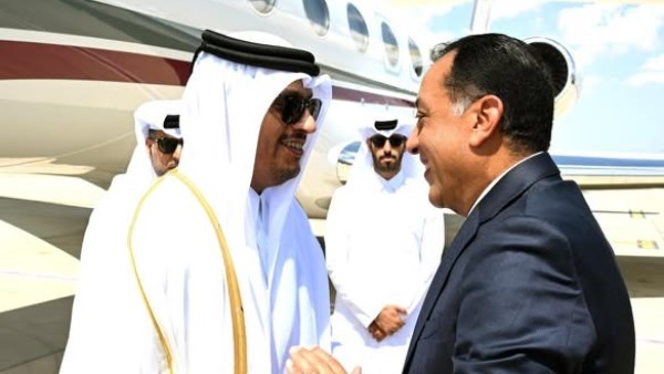 رئيس الوزراء يلتقي نظيره القطرى بالعلمين الجديدة