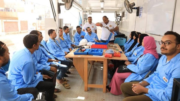 مشهد من الدورة التدريبية