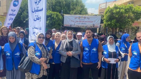 النائبة الدكتورة نيفين الكاتب، عضو مجلس النواب وأمينة المرأة بحزب مستقبل وطن بمحافظة البحيرة