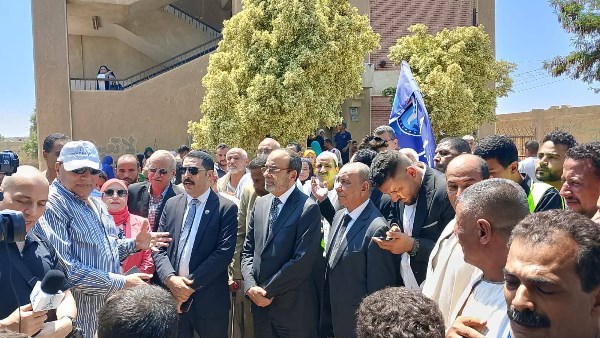 خلال التواجد بالمقار الانتخابي
