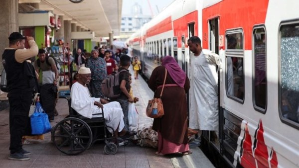قطار العودة الطوعية للمواطنين السودانيين