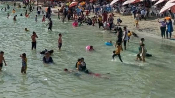 زحمة الشواطئ