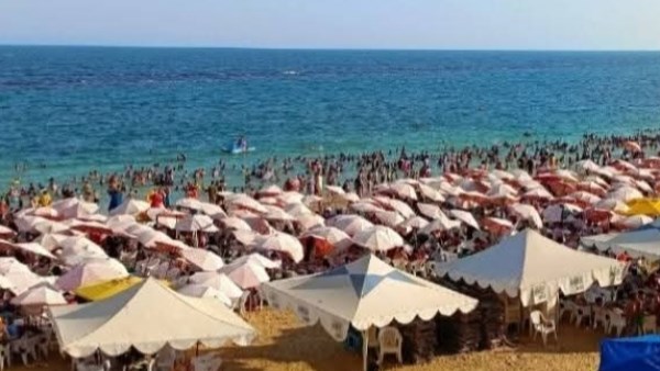 زحمة الشواطئ 