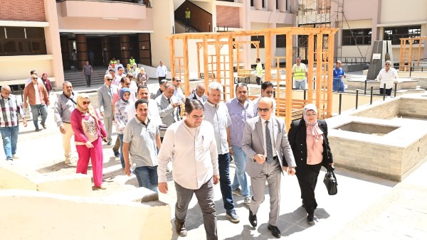 جولة المنشاوي لكلية التربية للطفولة المبكرة بمدينة أسيوط الجديدة