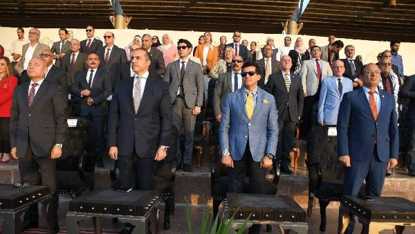 جامعة حلوان تنظم احتفالية كبرى لاستقبال الطلاب للعام الدراسي 