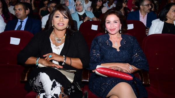 تكريم الهام شاهين وهالة صدقى وخالد الراجح في افتتاح حفل مهرجان بردية السينمائى 