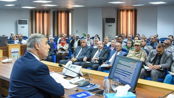 اجتماع المجلس التنفيذي لمحافظة الإسكندرية 