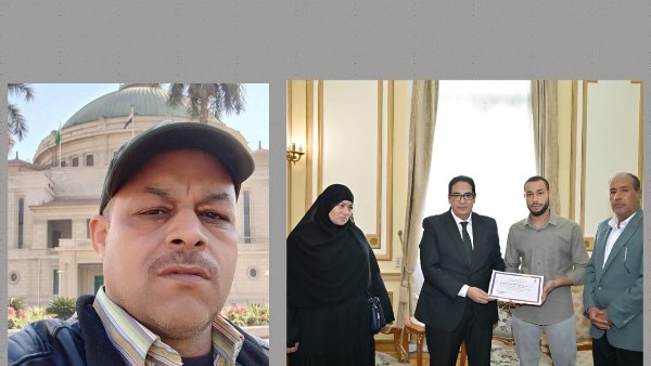 جامعة القاهرة تكرم أسرة رئيس ممدوح التحتي عمال بالمدينة الجامعية بعد وفاته