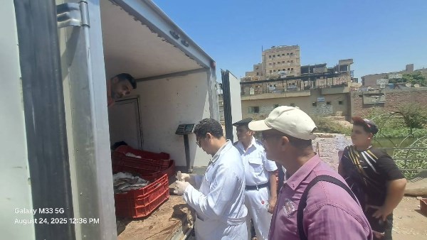 "الزراعة": ضبط أكثر من 372 طن لحوم ودواجن وأسماك  غير صالحة خلال أغسطس وتحرير 928 محضرًا
