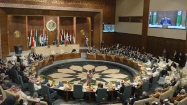 أبو الغيط خلال اجتماع مجلس جامعة الدول العربية على المستوى الوزاري في دورته العادية الـ 164 