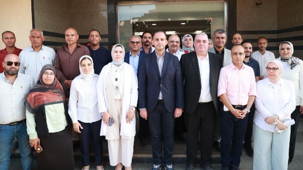  نائب وزير الصحة يتفقد مستشفى علاج الأورام بسمالوط والمركز الإقليمي لنقل الدم بالمنيا