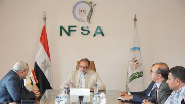 رئيس الهيئة القومية لسلامة الغذاء يلتقي رئيس الهيئة العامة للموانئ البرية والجافة