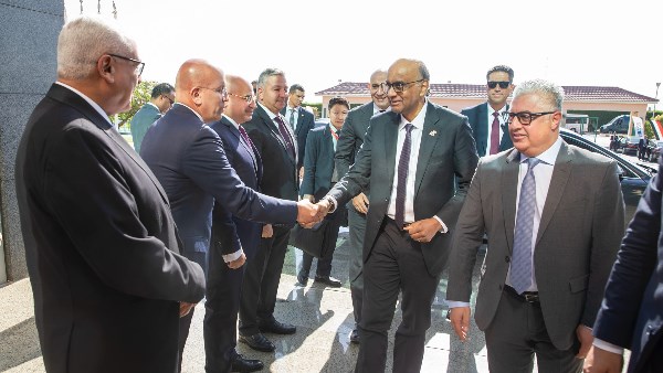 جانب من الزيارة