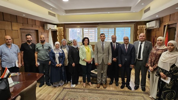 وفد أردني رفيع يزور الحجر الزراعي المصري لتعزيز التبادل التجاري في الحاصلات الزراعية