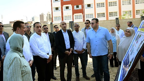 رئيس الوزراء يتفقد أعمال إنشاء المدرسة المصرية اليابانية الجديدة بشبين الكوم