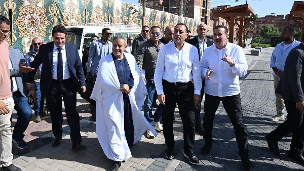 رئيس الوزراء يفتتح المحور المروري الجديد لمدخل شبين الكوم بالمنوفية