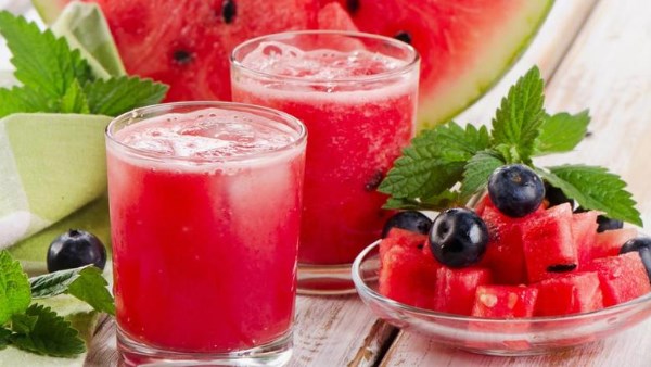 عصائر طبيعية في المنزل