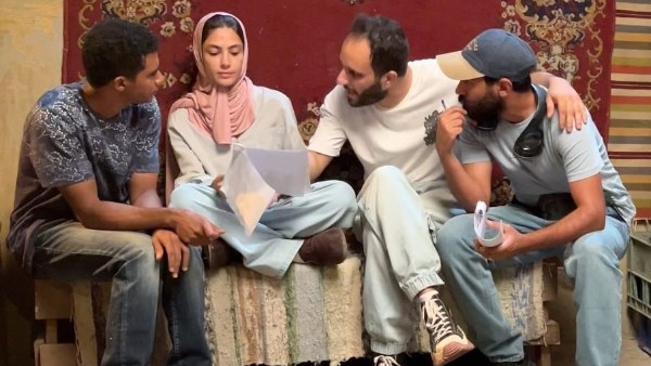 جانب من كواليس الفيلم الجديد