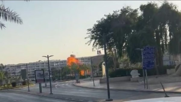  طائرة مسيرة بمركز سياحي في إيلات