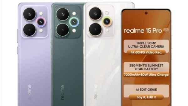 هواتف realme 15 الجديدة