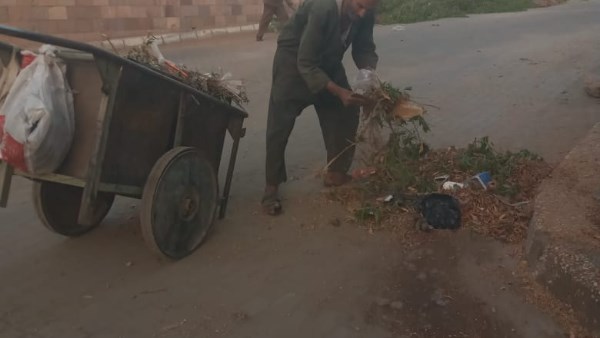 رفع كفاءة الشوارع بمدينة الأقصر 
