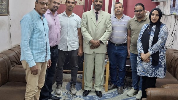 وكيل وزارة التضامن الاجتماعي بالاقصر يستقبل وفد مبادرة ظواهر 