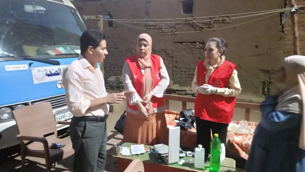 قافلة طبية مجانية باسنا 