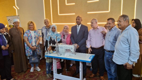 وكيل وزارة التضامن يشارك احتفالية مؤسسة نايل بالاس الخيرية 