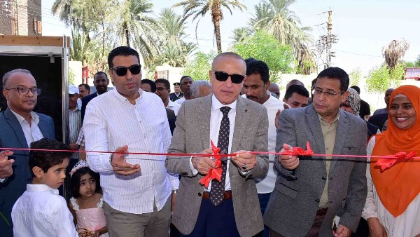 محافظ الأقصر يفتتح مدرسه ابو بكر الابتدائيه 