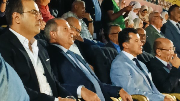 وزير الشباب والرياضة ومحافظ بورسعيد 