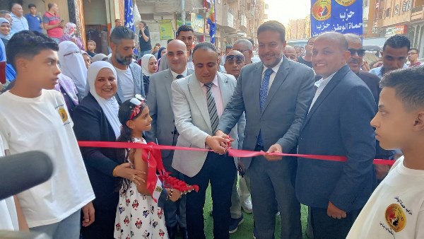 الإفتتاح الرسمى بمدينة أجا 