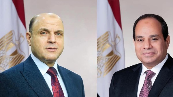 فخامة الرئيس عبدالفتاح السيسي اللواء دكتور علاء عبدالمعطي محافظ كفرالشيخ 