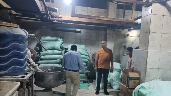 ضبط 600 ك دقيق قبل بيعه في السوق السوداء بكفرالشيخ 