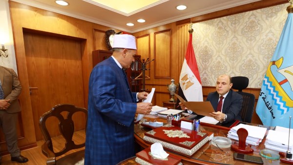 محافظ كفرالشيخ ووكيل وزارة الأوقاف 