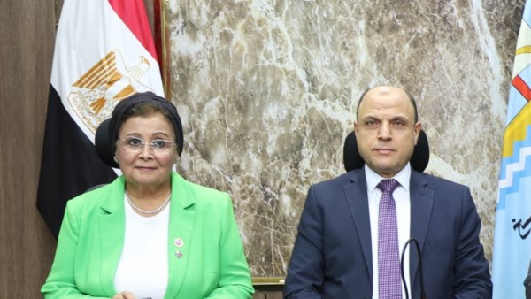 محافظ كفرالشيخ ونائب وزير الصحه