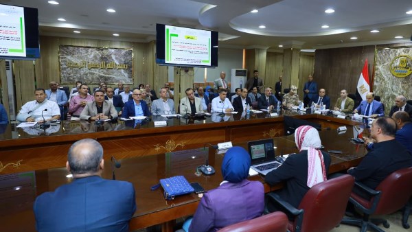 مناقشة الخطه الاستثماريه للعام الحالي 2026/2025بكفرالشيخ