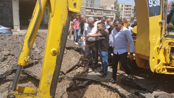 المتابعة الميدانية لمحافظ الغربية 