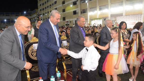 محافظ الغربية يشهد الاحتفال محافظ الغربية يشهد الاحتفال