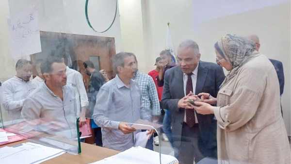 جانب من جولة رئيس جامعة طنطا 