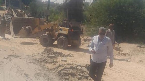 بدء أعمال الصرف 