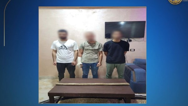 ضبط 3 أشخاص في البحيرة 