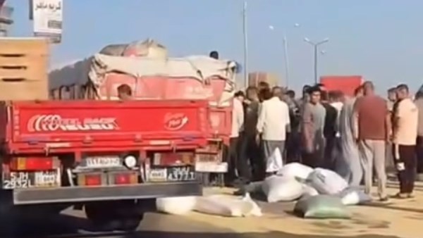حادث تصادم في أي حمص بالبحيرة 
