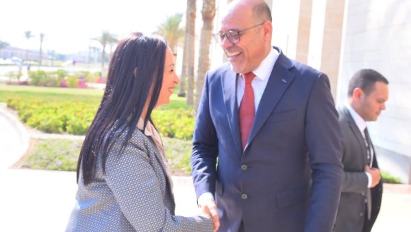وزير العمل ووزيرة التضامن
