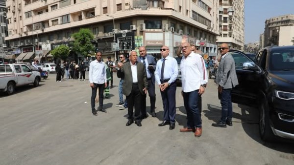 محافظ القاهرة خلال الجولة 